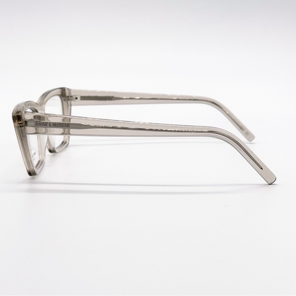 NEW SAINT LAURENT SL 276 MICA OPT 005 GREY CLEAR SL276 005 WOMEN EYEGLASSES - Picture 6 of 11